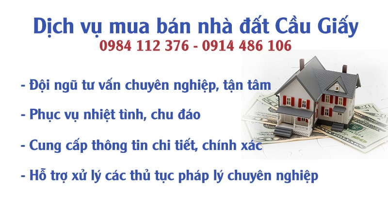 Mua bán nhà đất Cầu Giấy