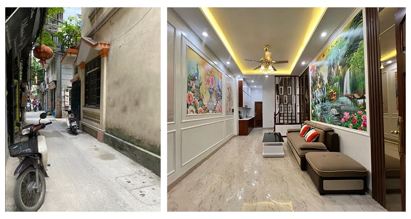 Nhà khu Cầu Giấy giá 5-7 tỷ