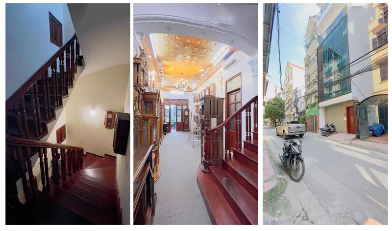 Bán biệt thự phố Hoàng Đạo Thành 102m2, 4 tầng, mặt tiền 6.2m vỉa hè, gara oto, giá 17 tỷ