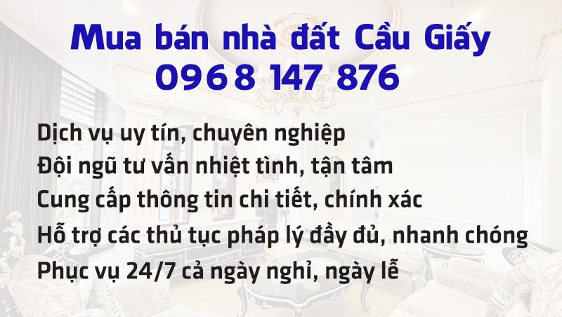 Mua nhà 10 tỷ ở Cầu Giấy