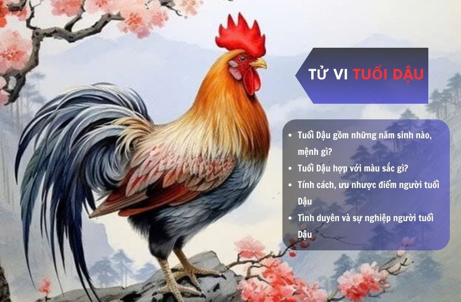 Giải mã tử vi tuổi Dậu, những điều thú vị trong tính cách, cuộc đời và tình yêu