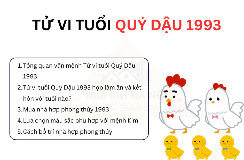 Tử vi tuổi Quý Dậu 1993 chi tiết và chuẩn xác, nắm bắt để cải thiện vận khí và đem lại may mắn