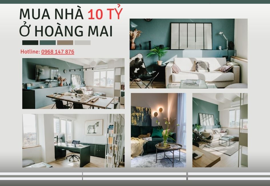 Mua nhà 10 tỷ ở Hoàng Mai kho nhà đa dạng nghìn căn, pháp lý chuẩn,  đầu tư thông minh, an cư lý tưởng giữa lòng Hà Nội