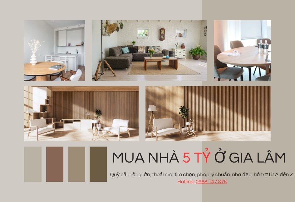 Mua nhà 5 tỷ ở Gia Lâm, sở hữu ngôi nhà mơ ước tại tọa độ vàng phía Đông Hà Nội với pháp lý chuẩn, giao dịch nhanh chóng