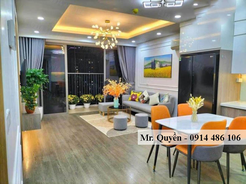 Cho thuê căn hộ cao cấp Mandarin Garden 3 ngủ full đồ – 130m² – Giá 25 triệu/tháng