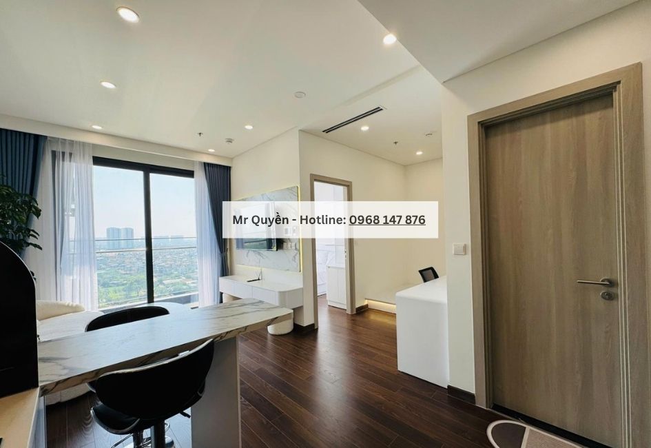 Tìm thuê căn nhà khu Tây Mỗ, chỉ 10,5 triệu/tháng sở hữu căn hộ cao cấp 1 phòng ngủ 1 vệ sinh, vào ở ngay