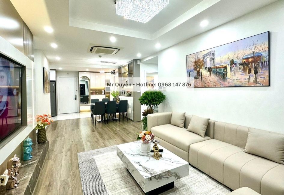 Tìm nhà thuê tại Bắc Từ Liêm, có căn hộ 2 phòng ngủ full nội thất tại Goldmark City, 86m2, vào ở ngay, chỉ 12 triệu/tháng