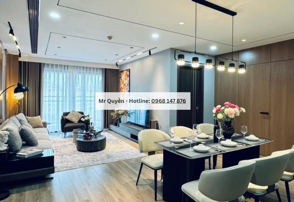 Cho thuê căn hộ 3 phòng ngủ tại Cầu Giấy, diện tích 116m2 cực rộng rãi, giá chỉ 17 triệu/tháng, nội thất đầy đủ
