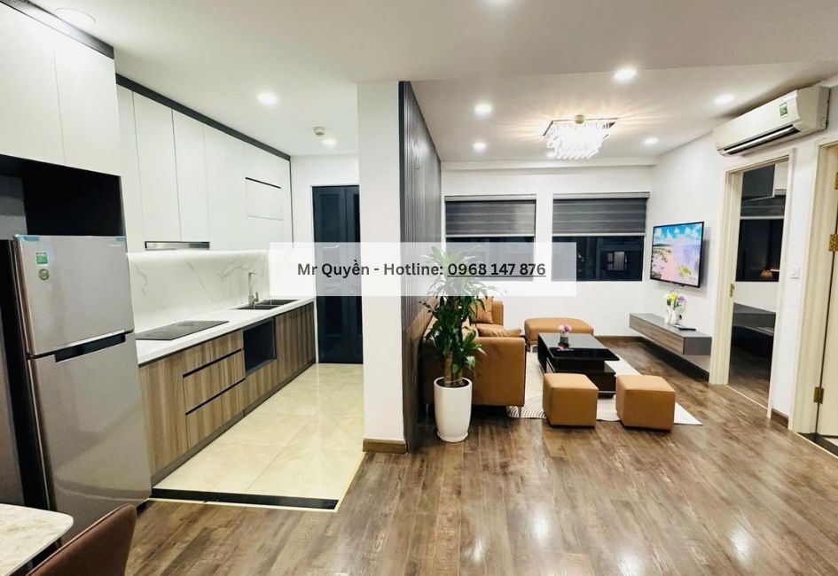 Cho thuê chung cư 2 phòng ngủ tại Nguyễn Tuân, giá chỉ 14 triệu/tháng, 75m2, full nội thất, vị trí đẹp, đầy đủ tiện ích