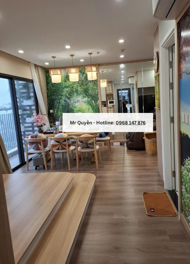 Cho thuê nhà chung cư ở Tây Mỗ, căn hộ 2 phòng ngủ cộng 1, full nội thất cao cấp, xách vali vào ở ngay