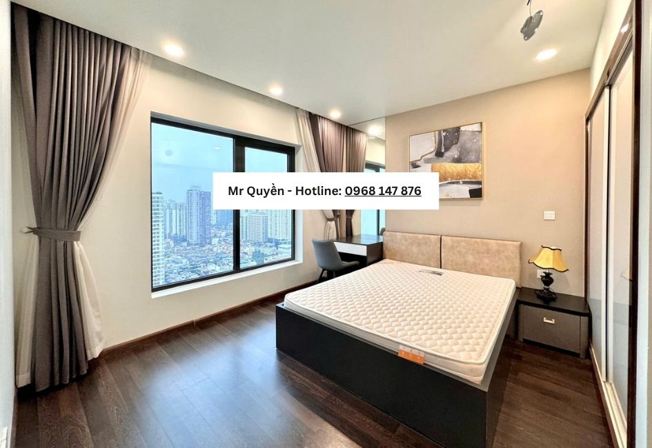 Cho thuê nhà ở Cầu Diễn, căn hộ có giá thuê 16 triệu/tháng, 2 phòng ngủ, 79m2, view bể bơi mát mẻ, full nội thất cao cấp