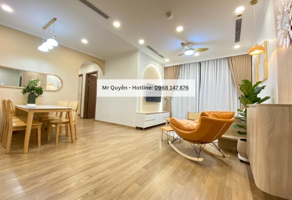Tìm thuê nhà khu Hàm Nghi, sẵn căn 3 phòng ngủ tại Vinhomes Gardenia, rộng 110m2, giá 22 triệu/tháng, full nội thất