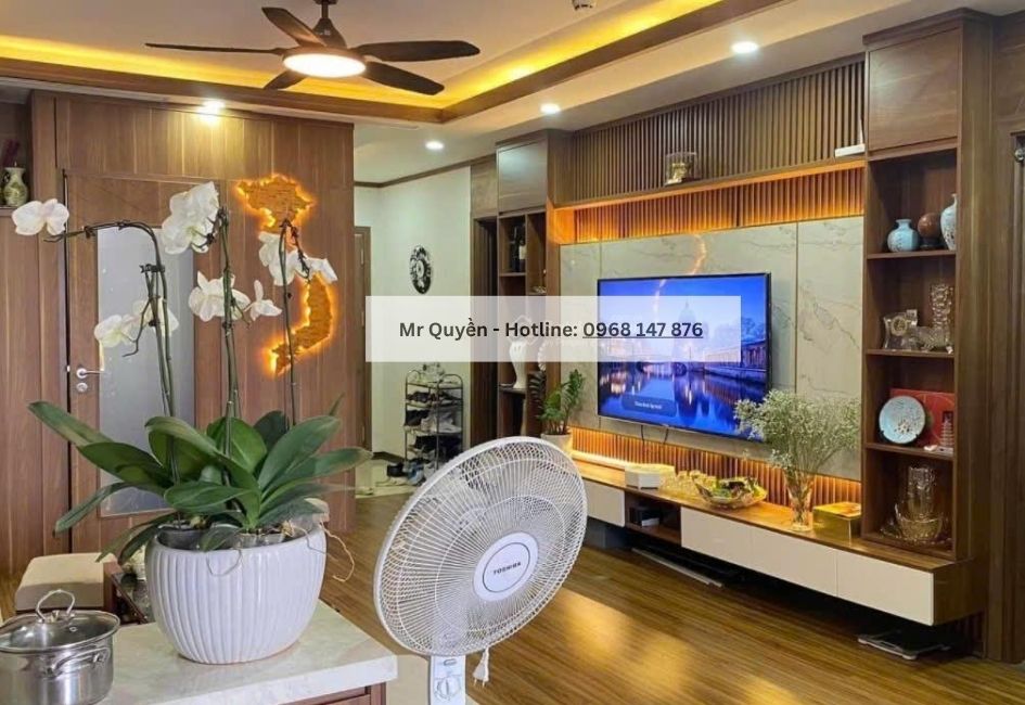Cho thuê chung cư tại Vũ Tông Phan, căn 2 ngủ thuộc Riverside Garden, full nội thất, giá chỉ 12 triệu/tháng