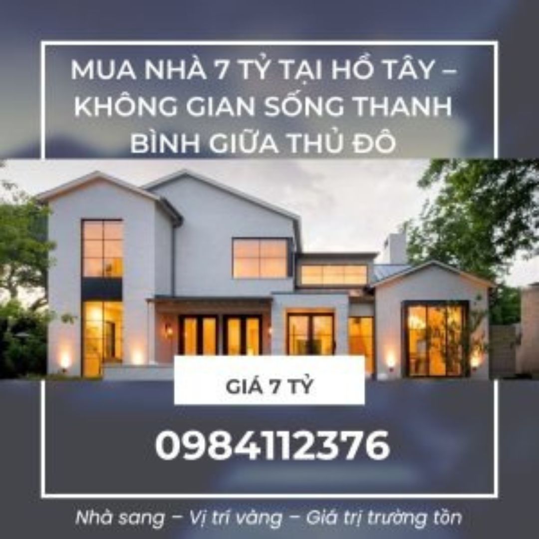 Tìm Mua Nhà 7 Tỷ Tại Hà Đông – Lựa Chọn An Cư Vững Chắc Cho Tương Lai