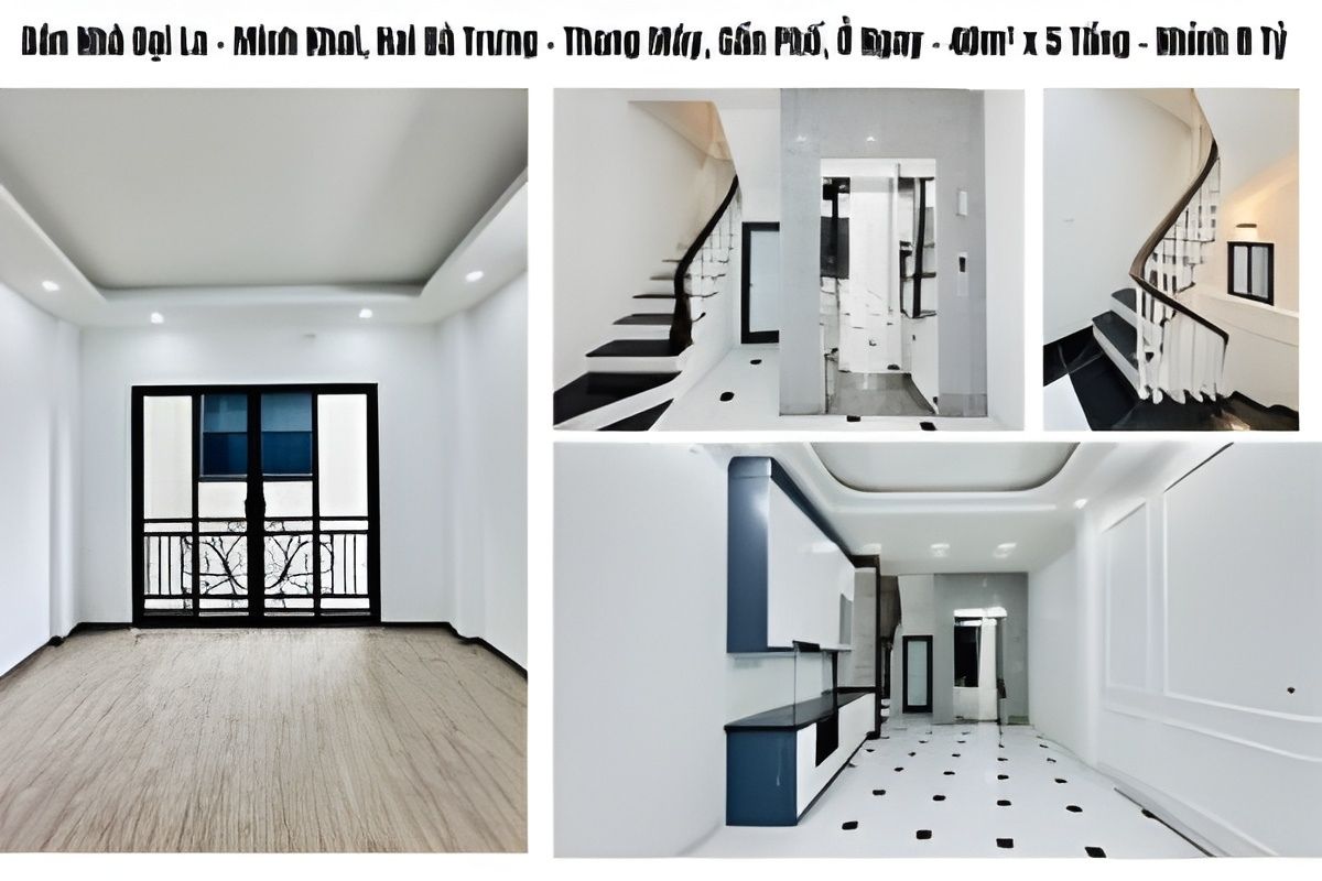 Bán Nhà Đại La – Minh Khai, Hai Bà Trưng – Thang Máy, Gần Phố, Ở Ngay – 40m² , 5 Tầng – Nhỉnh 8 Tỷ