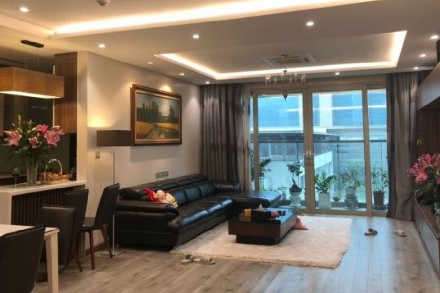 Cho thuê căn hộ Trung Hòa Nhân Chính 125m², 3PN full đồ, giá 15 triệu/tháng