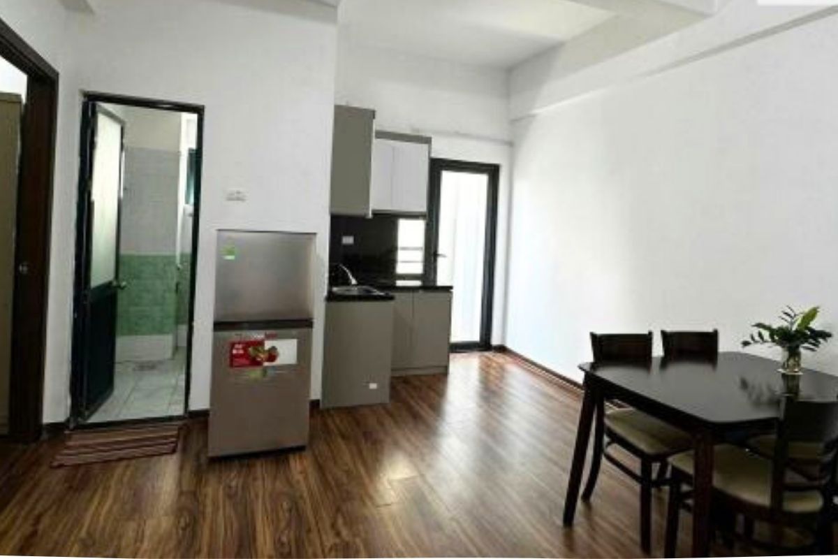 Cho thuê chung cư CT4 Mễ Trì Hạ 60m² 2PN đủ đồ 12tr