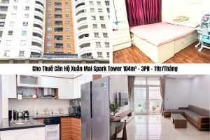 Cho Thuê Chung Cư C37 Bắc Hà – 17 Tố Hữu – 1PN Full Nội Thất – 56m² – Giá 9.5 Triệu/Tháng