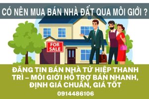 Bán Nhà Tứ Hiệp Thanh Trì Nhanh Chóng – Môi Giới Chuyên Khu Hỗ Trợ Từ A–Z